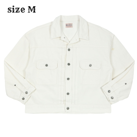 Penney's Towncraft x Freak’s Store White Denim Jacket Size M