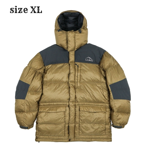 L.L.Bean 700 Down Fill Hooded Jacket Size XL