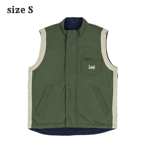Lee Reversible Fleece Vest Size S