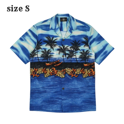 Vtg Royal Creations Aloha Hawaiian Shirt Size S