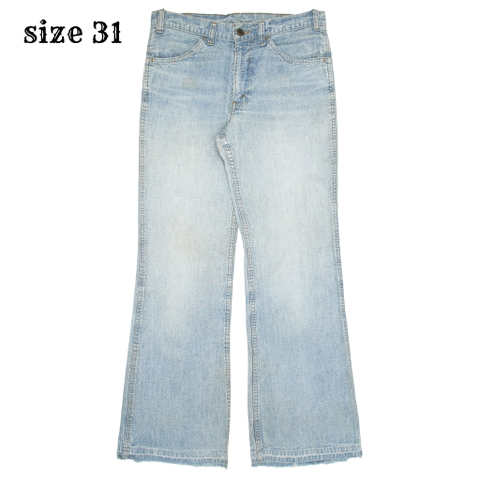 Vtg 80s Levi's 646 Flared Jeans ‘Damage’ Size 31