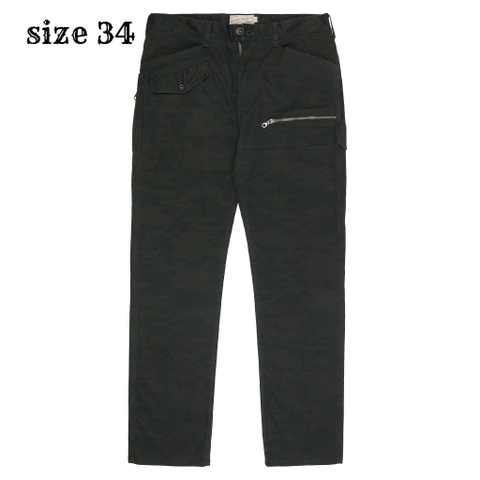 Avirex Black Camo Bedford Utility Pants Size 34
