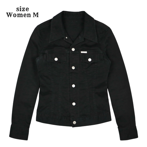 2000s Levi's Lady Black Jacket Women Size M
