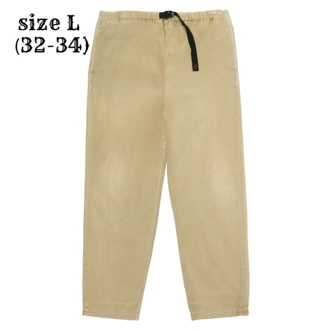 Gramicci Outdoor Khaki Tapered Pants Size L
