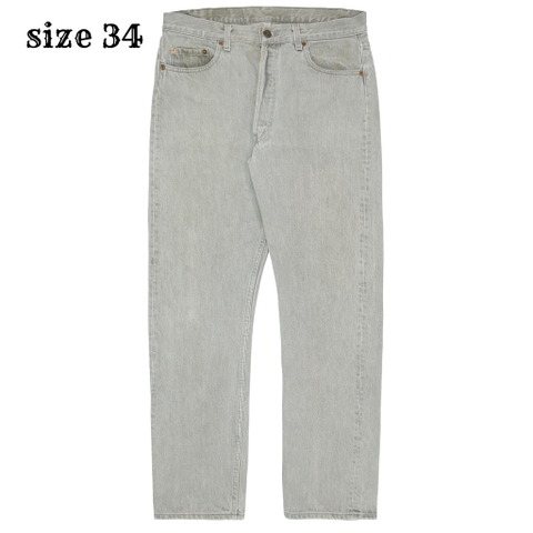 80s Levi's 501 Made in USA Denim Jeans Size 34