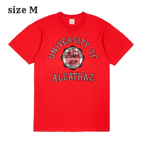 Vtg Late 80s FOTL University Alcatraz T-Shirt Size M