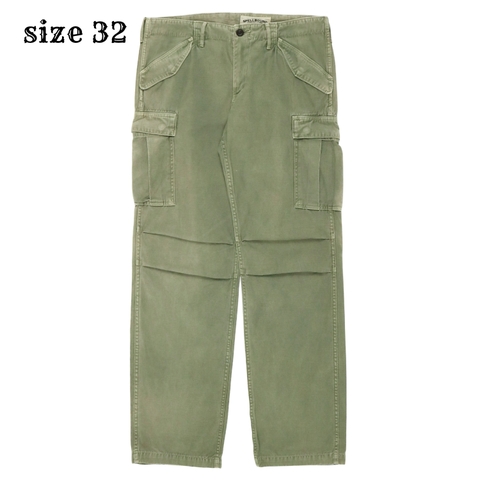 Spell Bound Olive Sateen Utility Pants Size 32