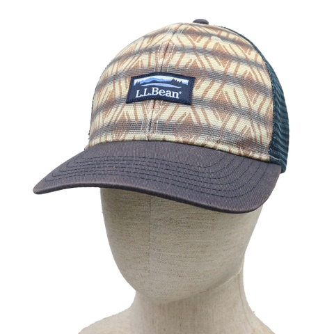 L.L.Bean Aztec Pattern Mesh Trucker Cap