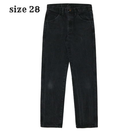 00s Rustler Black Denim Worker Jeans Size 28