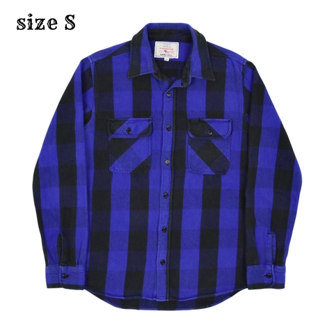 Avirex Company Flannel Work Shirt Size S
