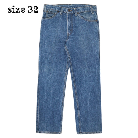 Vtg 80s Levi's 549 USA Denim Jeans Size 32