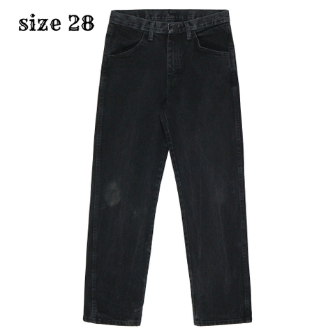 00s Rustler Black Denim Worker Jeans Size 28
