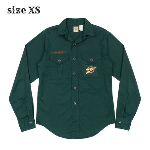 Vintage Boy Scouts of America Uniform Shirt Size XS