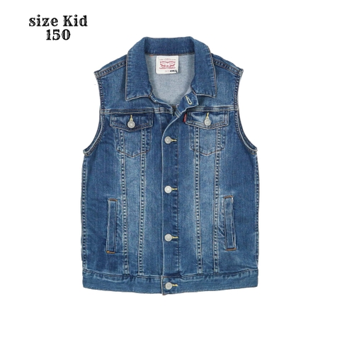 Levi's Trucker Denim Vest Kid Size 150