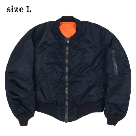 ALPHA INDUSTRIES ma1 ground crew USA製 XL 90s Alpha Industries USA MA-1 Ground Crew Jacket Size XL