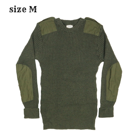Military Green Cold Weather Sweater Size M