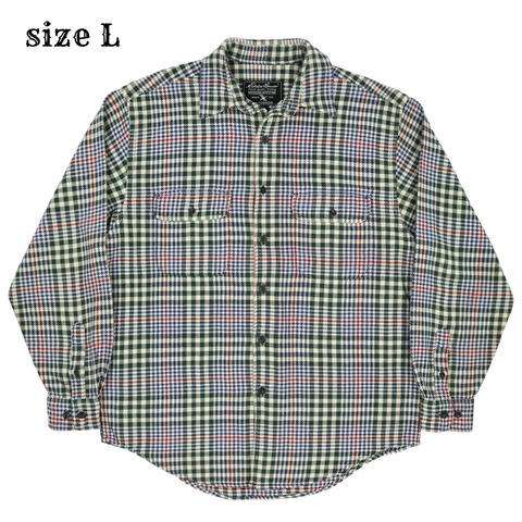 2000s Eddie Bauer Heavy Flannel Shirt Size L