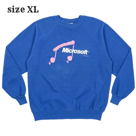 Vintage Hanes USA Made Microsoft Sweater Size XL