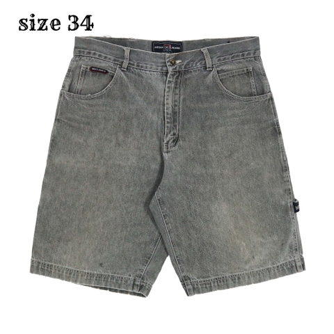 Mecca Jeans Denim Carpenter Shorts Size 34