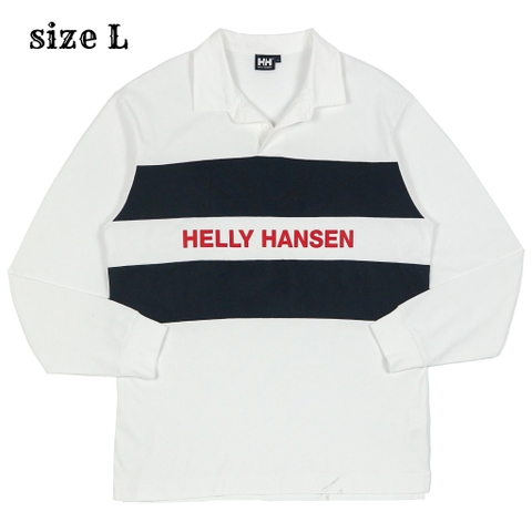Helly Hansen Big Logo Rugby Shirt Size L