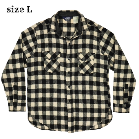 Vintage 90s Woolrich USA Check Shirt Size L