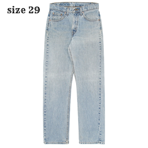 90s Levi's 505 Made in USA Denim Jeans Size 29