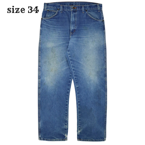 Dickies Denim Worker Jeans Regular Fit Size 34