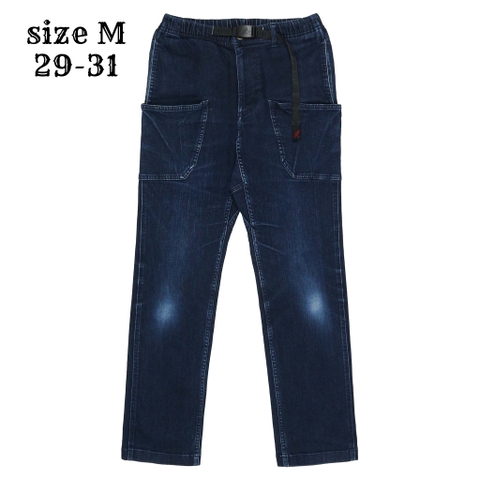 GRAMICCI KNIT DENIM CROPPED PANTS【M】 GRAMICCI KNIT DENIM CROPPED PANTS【M】