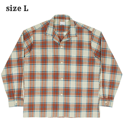 60s Penneys Towncraft Loop Collar Sport Shirt Size L