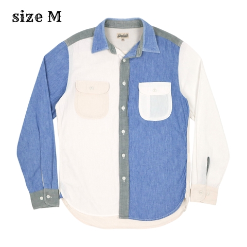 United Arrows GLR Chambray Work Shirt Size M