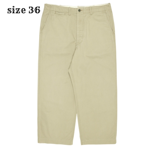 Bobson Japan Military Khaki Trousers Size 36