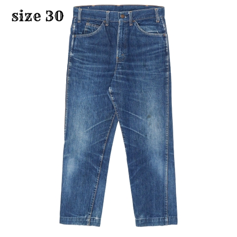 Vintage 70s Levi’s Denim Big E Western Jeans Size 30
