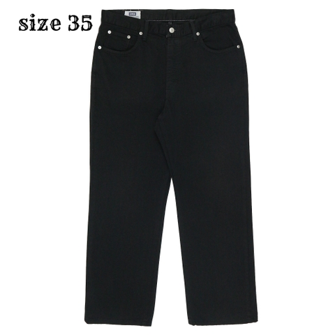 90s Edwin Made in JP Black Denim Jeans Size 35
