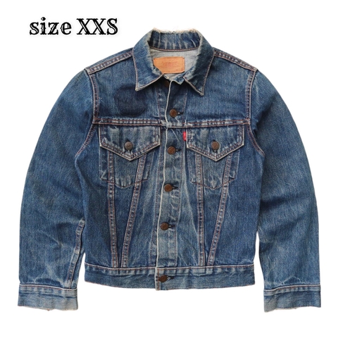 Vintage 60s LEVI’S Big E Type 3 Jacket Size XXS