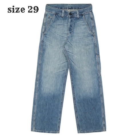 2000s Levi's 572 Denim Painter Pants Size 29