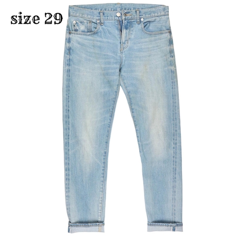 Ships Selvedge Denim Skinny Jeans Size 29