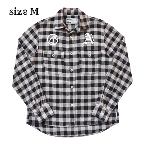 ATMOS Flannel Work Shirt Size M