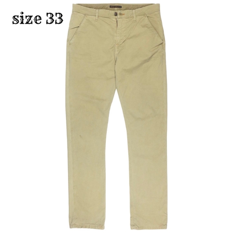 Nudie Jeans Slim Fit Khaki Pants Size 33