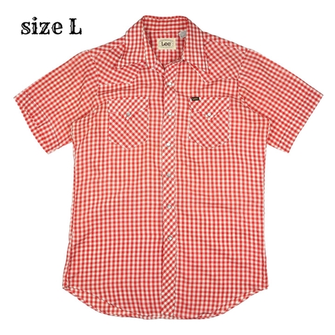 Vintage 80s Lee Western Shirt Size L