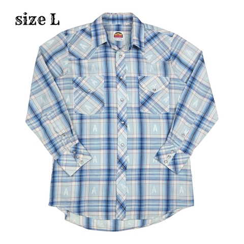 Vintage 70s Miller Western Shirt Size L