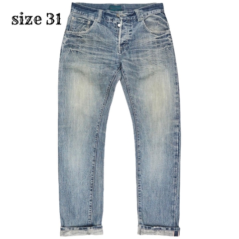 Rage Blue Selvedge Denim Jeans Size 31