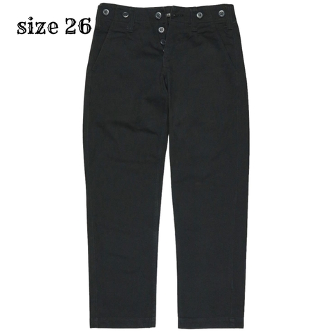 IRONY Japan Black Pants Size 26