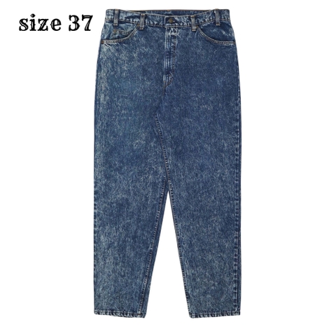 Vtg 80s Levi's 550 USA Made Denim Jeans Size 37