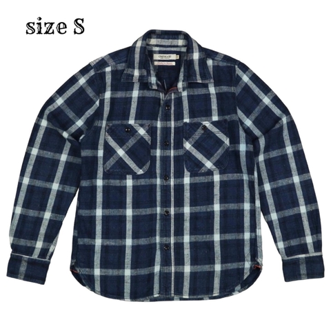 Omnigod Heavy Selvedge Flannel Shirt Size S