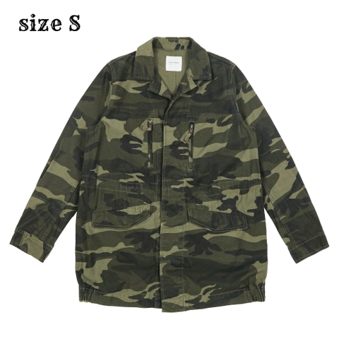 Back Number Japan Camo Field Jacket Size S