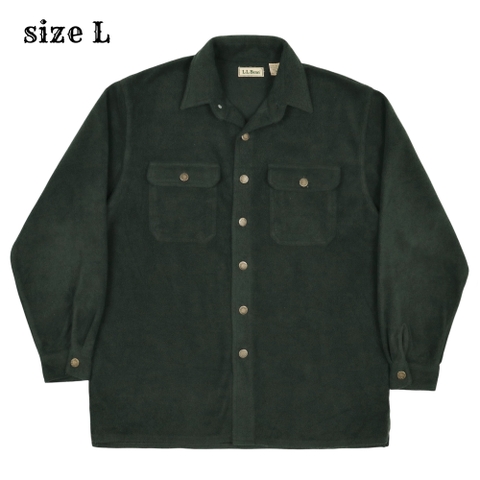 90s L.L.Bean Outdoor Fleece Shirt Size L