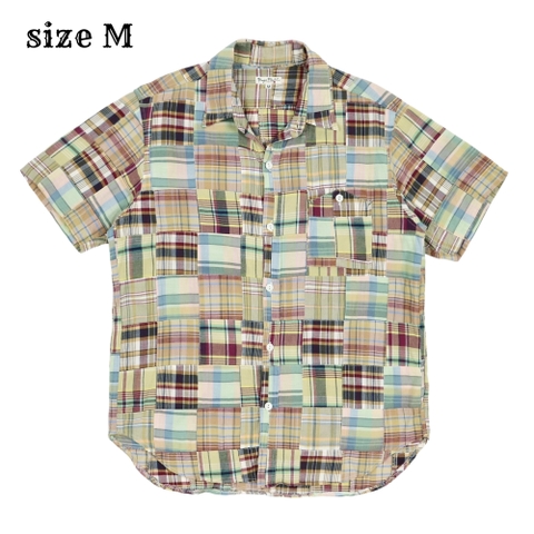 Burgus Plus Japan Patchwork Shirt S/S Size M
