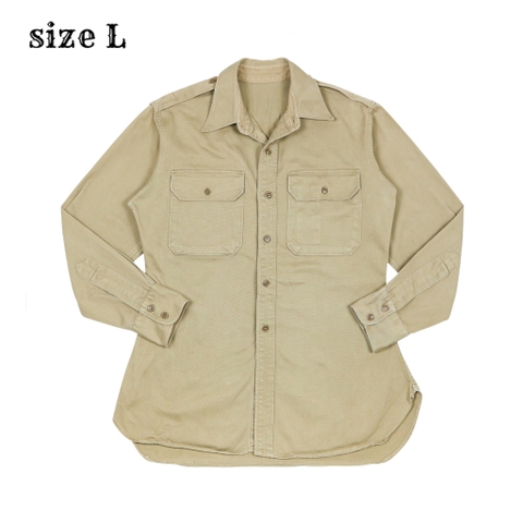 Vintage 50-60s U.S. Army Uniform Shirt Size L