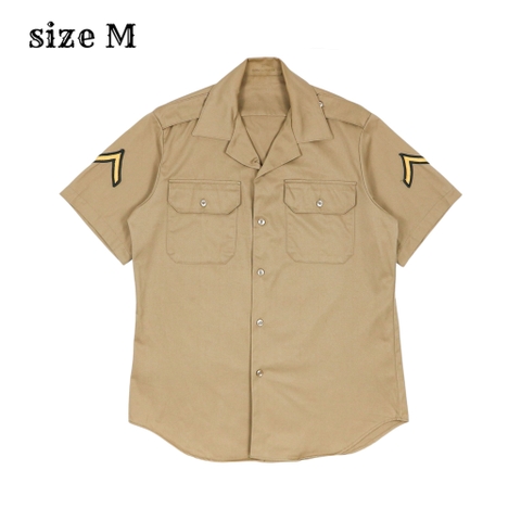 Vintage 70s U.S. Army Uniform Shirt Size M