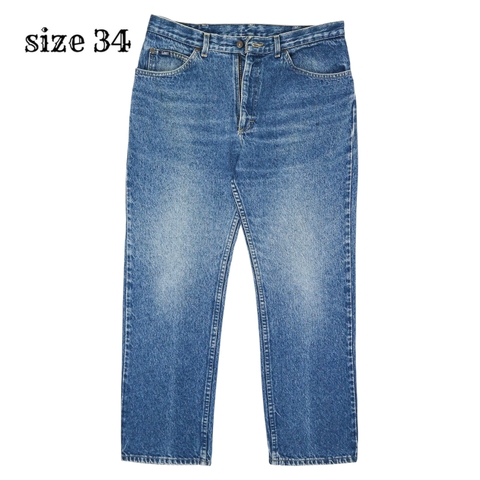 90s Lee Faded Blue Denim Jeans Size 34